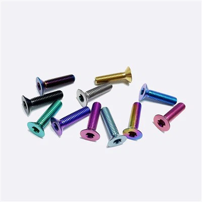 Försänkt titanskruv