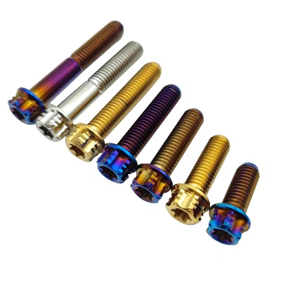 TC4 titanlegering Torx-bultar